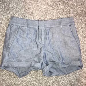 00 J. Crew oxford shorts 5” inseam